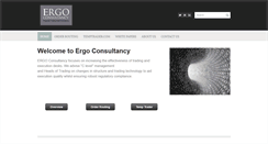 Desktop Screenshot of ergoconsultancy.com